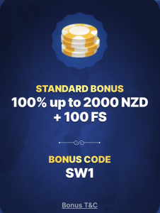 First deposit bonus at SlotWolf Casino